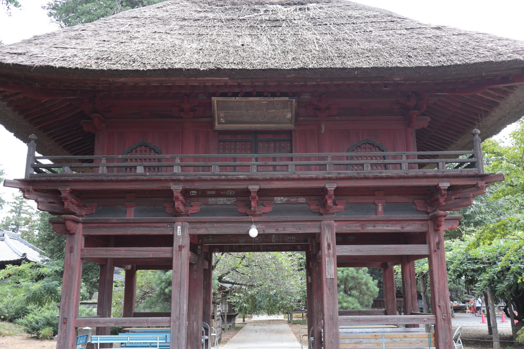 茂林寺の三門